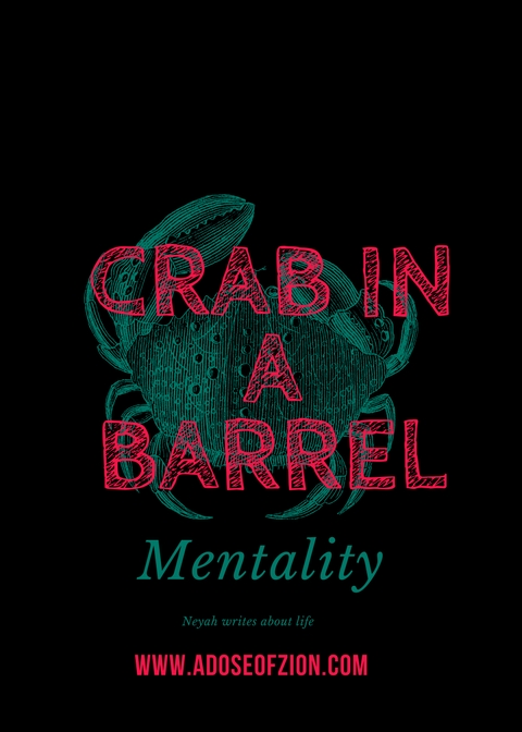 Crab in a barrel